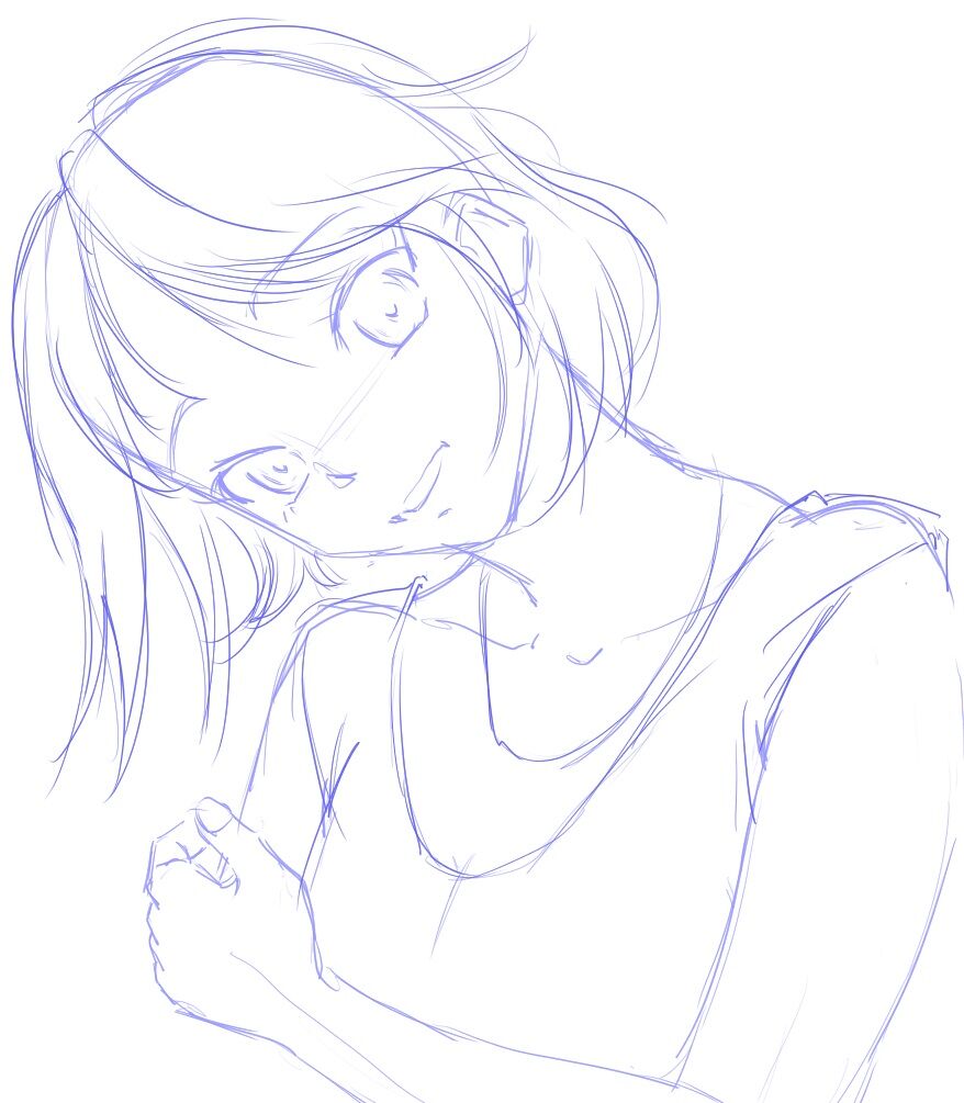 イラスト練習 22 10 3 写真模写 Pinterestで見かけた写真より ウサコッツ パパのお絵描き修行