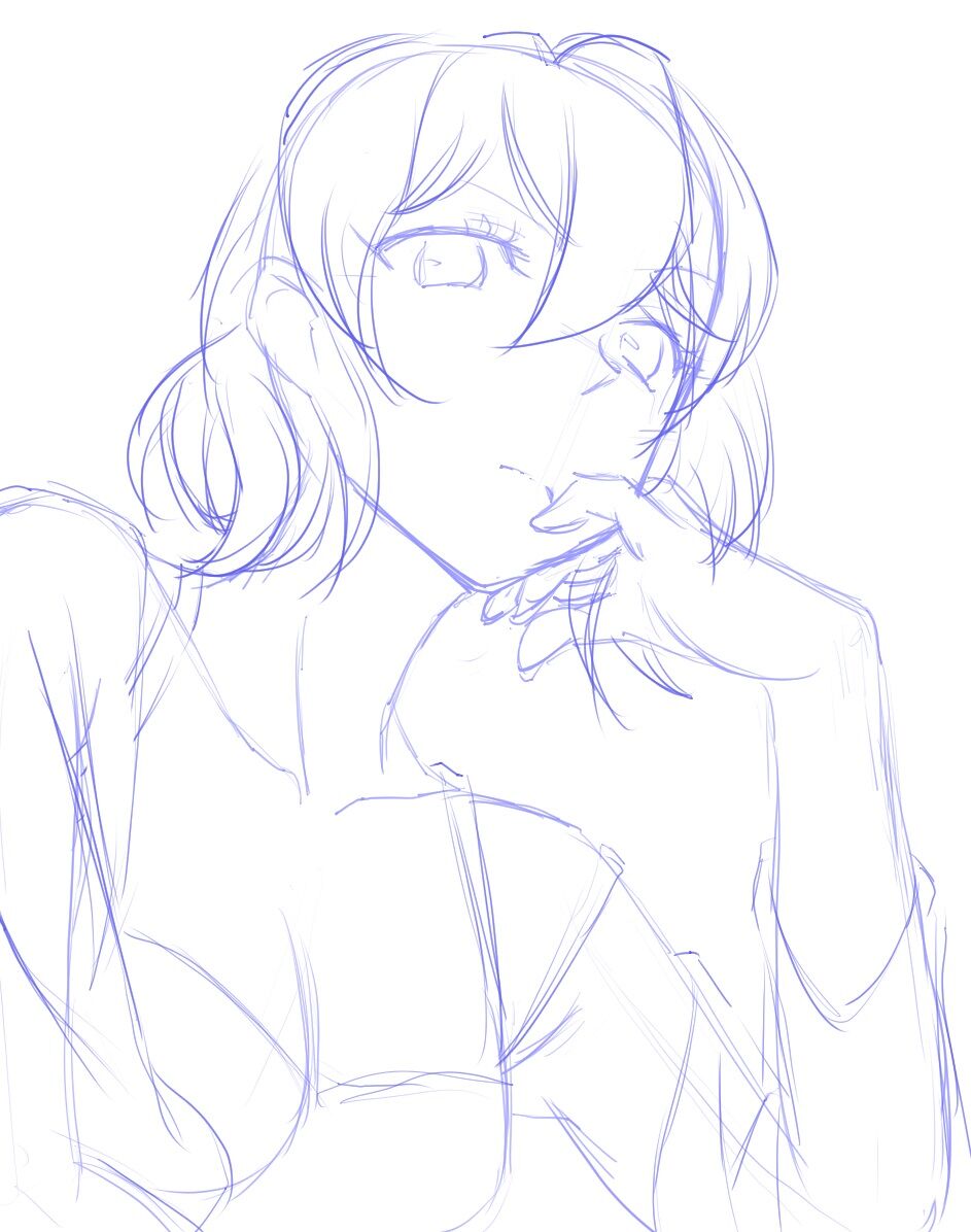 イラスト練習 21 7 12 模写 彼女 お借りします 21 より ウサコッツ パパのお絵描き修行 イラスト練習 21 7 12 模写 彼女 お借りします 21 より ウサコッツ パパのお絵描き修行