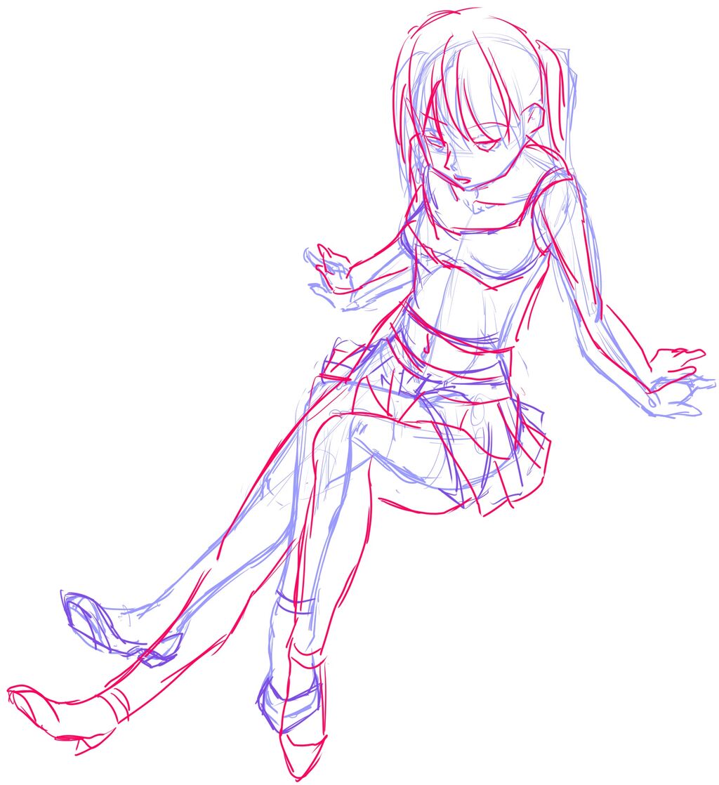 イラスト練習 21 8 17 2 模写 アニメーターが教えるキャラ描画の基本法則 ウサコッツ パパのお絵描き修行 イラスト練習 21 8 17 2 模写 アニメーターが教えるキャラ描画の基本法則 ウサコッツ パパのお絵描き修行