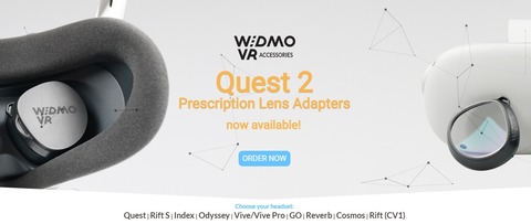 Oculus Quest 2 専用眼鏡「WIDMOvr」を購入してみました