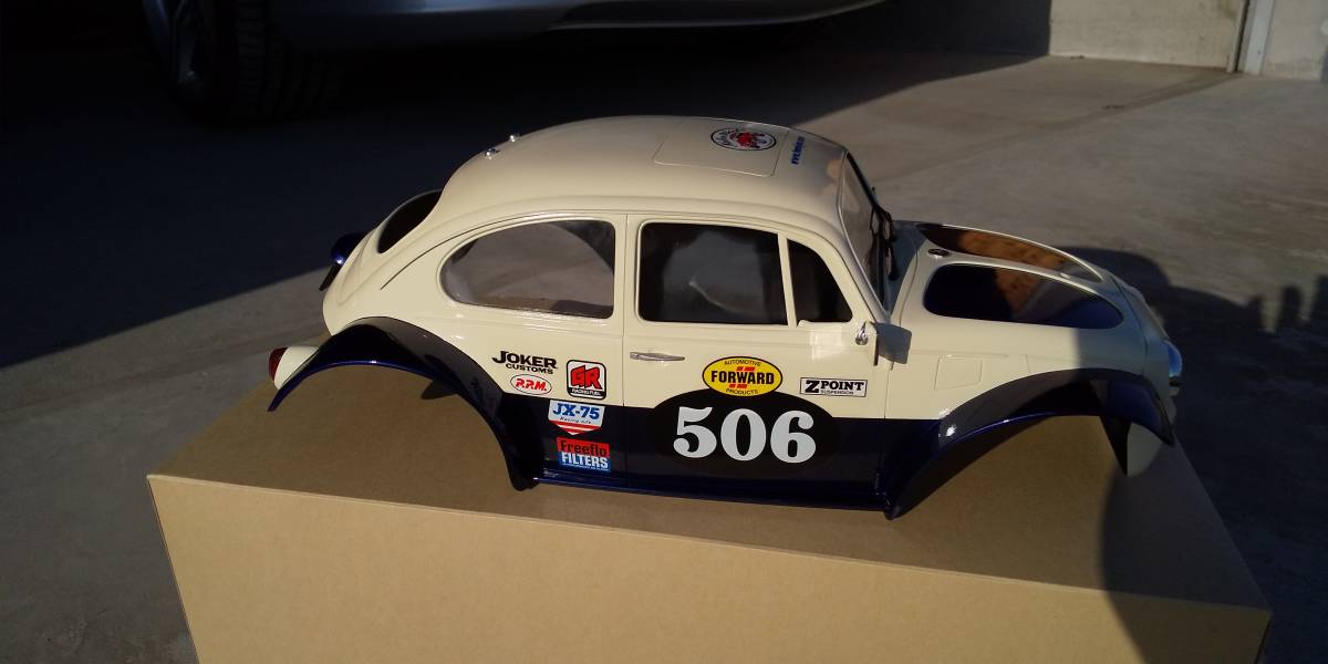 ワーゲンオフローダー塗装済みボディ ワーゲンオフローダー塗装済みボディ タミヤRC ホビー・楽器・アート