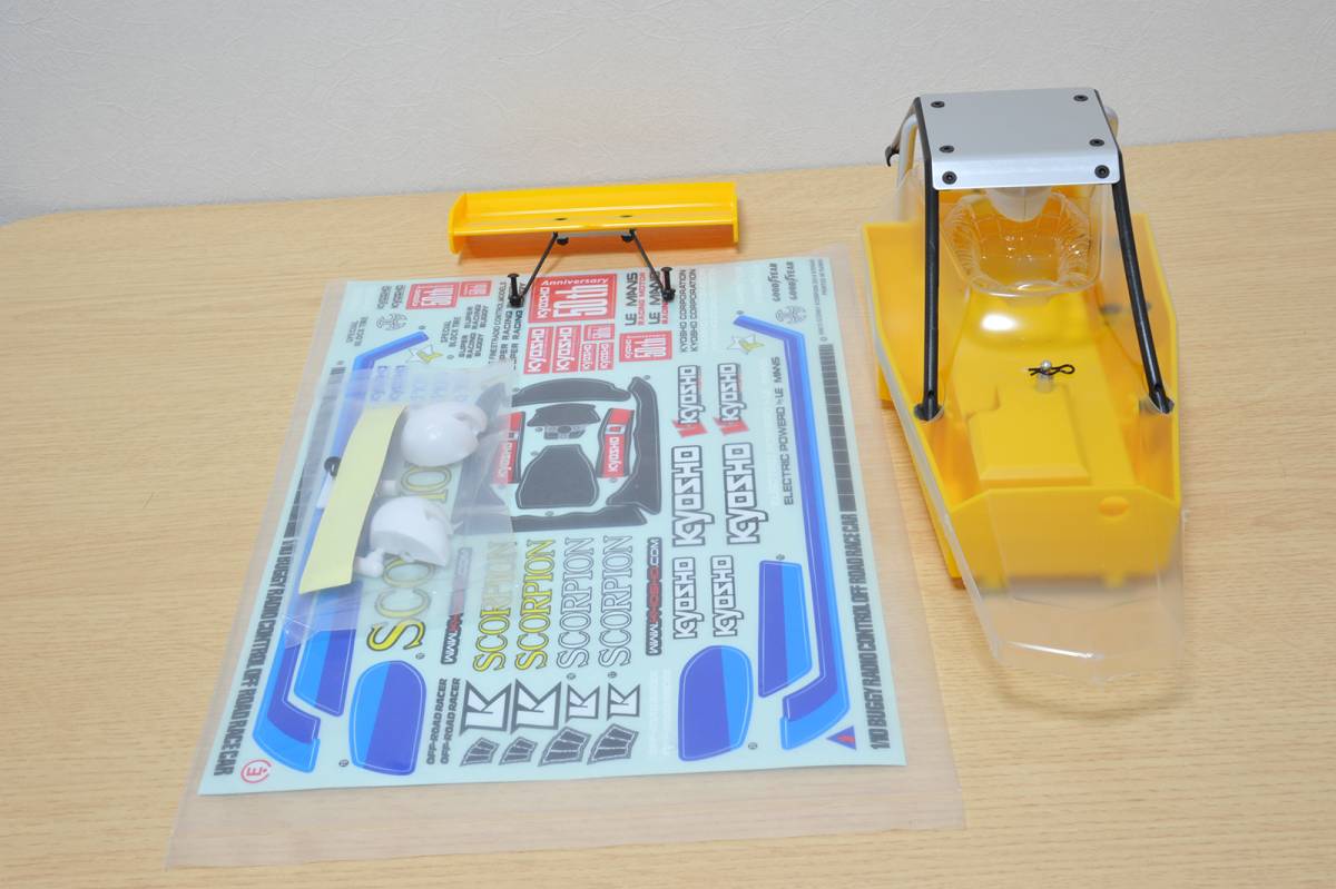 ヤフオク探訪 京商スコーピオン2014 田宮バギーチャンプボディー