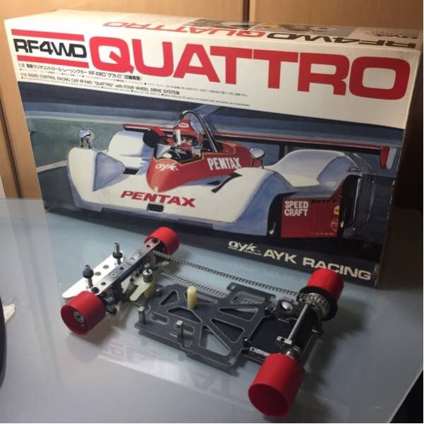 ayk (青柳)クワトロ4wd ラジコン Yahoo!オークション - 売り切り 青柳金属工業 ayk AYK RACING 1