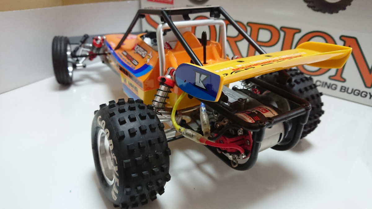 ヤフオク探訪 京商スコーピオン2014 フルセット 20180704 : ビートル日記