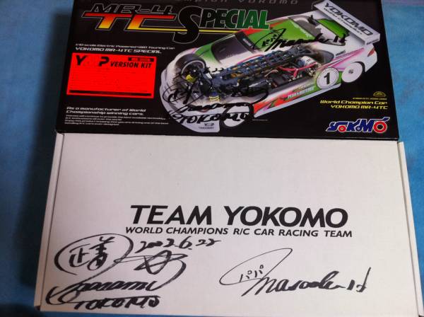 ヤフオク探訪 広坂正美現役(F-1のみ)記念特集 ヨコモ MR-4TC