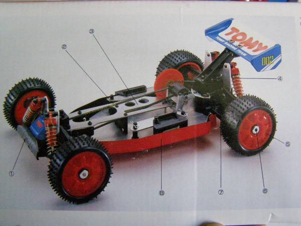 TOMY イントルーダーアドニス Intruder トミー RCバギー 1/10