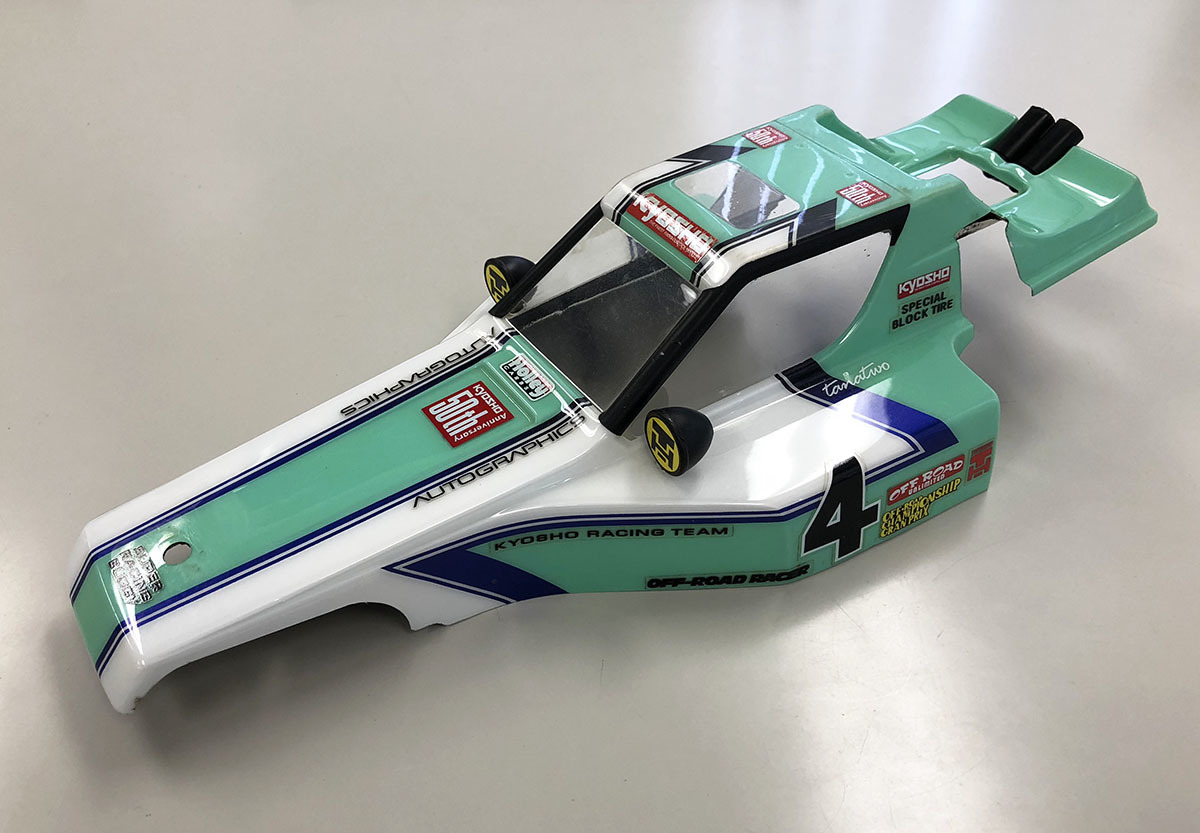 ヤフオク探訪 京商 トマホーク 塗装済ボディ 20190105 : ビートル日記