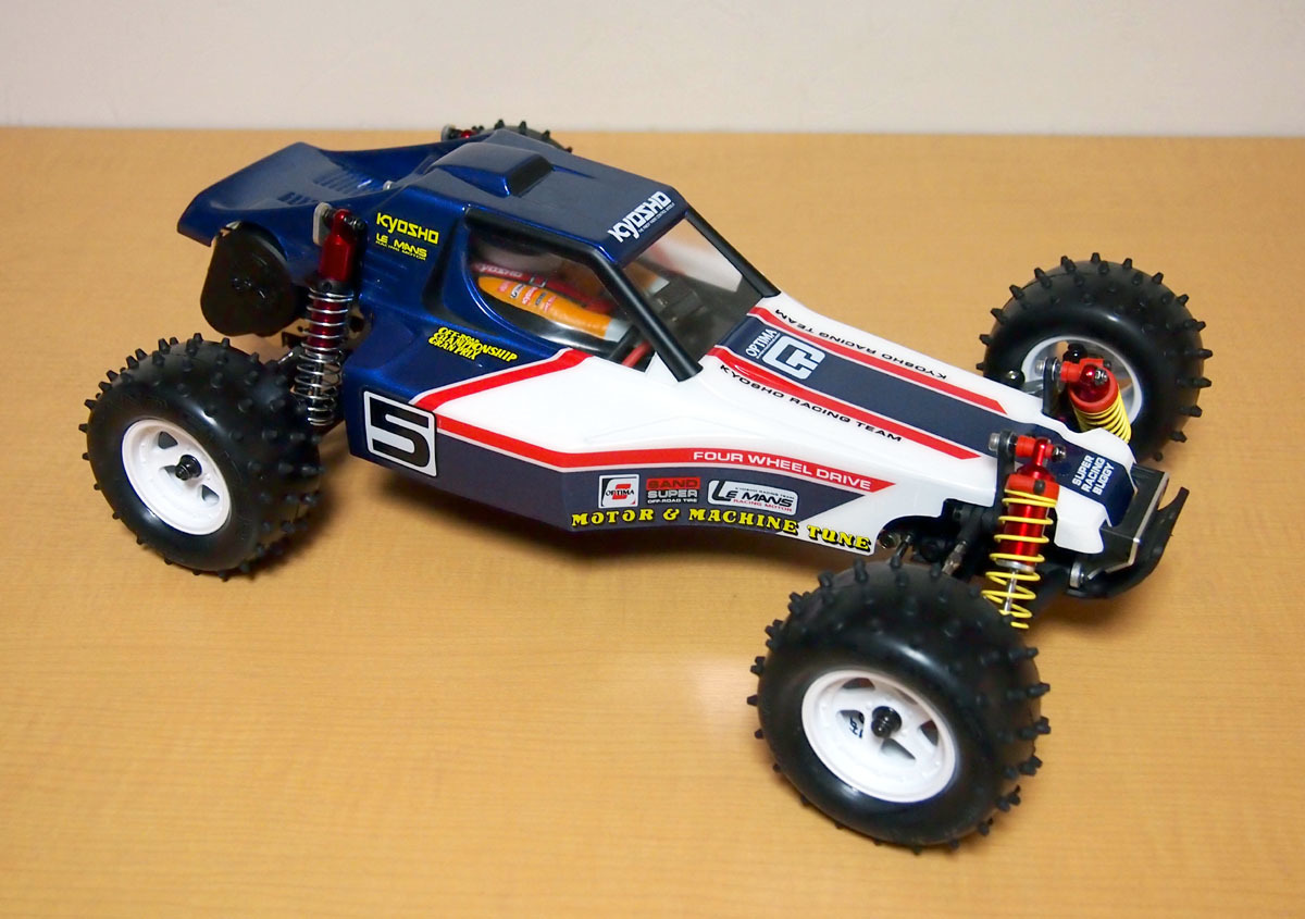 ヤフオク探訪 京商オプティマ塗装済ボディ20190104 : ビートル日記