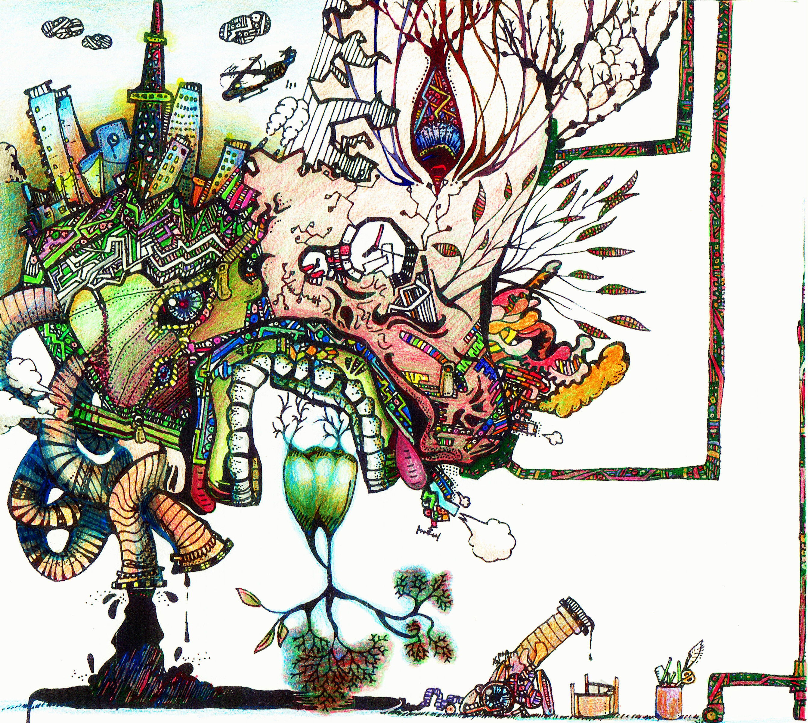 暇つぶしで描いた絵に Ryota Journal 暇つぶしで描いた絵に Ryota Journal