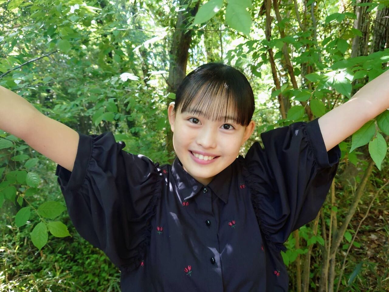 後藤花 初めての実力診断テストで 不安もありますが 今の自分にできる精一杯を出し切れるように頑張ります ハロプロメモ