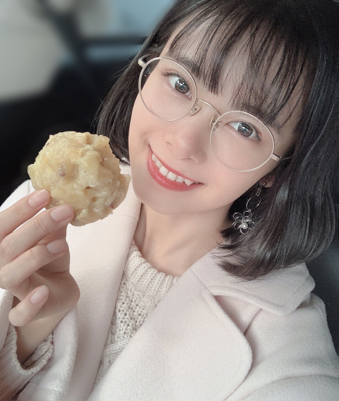 山﨑夢羽 ドラえもんコラボ眼鏡 買ってきたぁー のび太くんモデルだよ ハロプロメモ