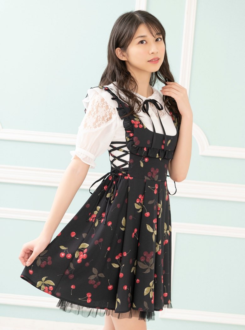 シーハニ*オーロラ*ローズパターンドレス 【公式通販】 シーハニ*オーロラ*ローズパターンドレス 【公式通販】