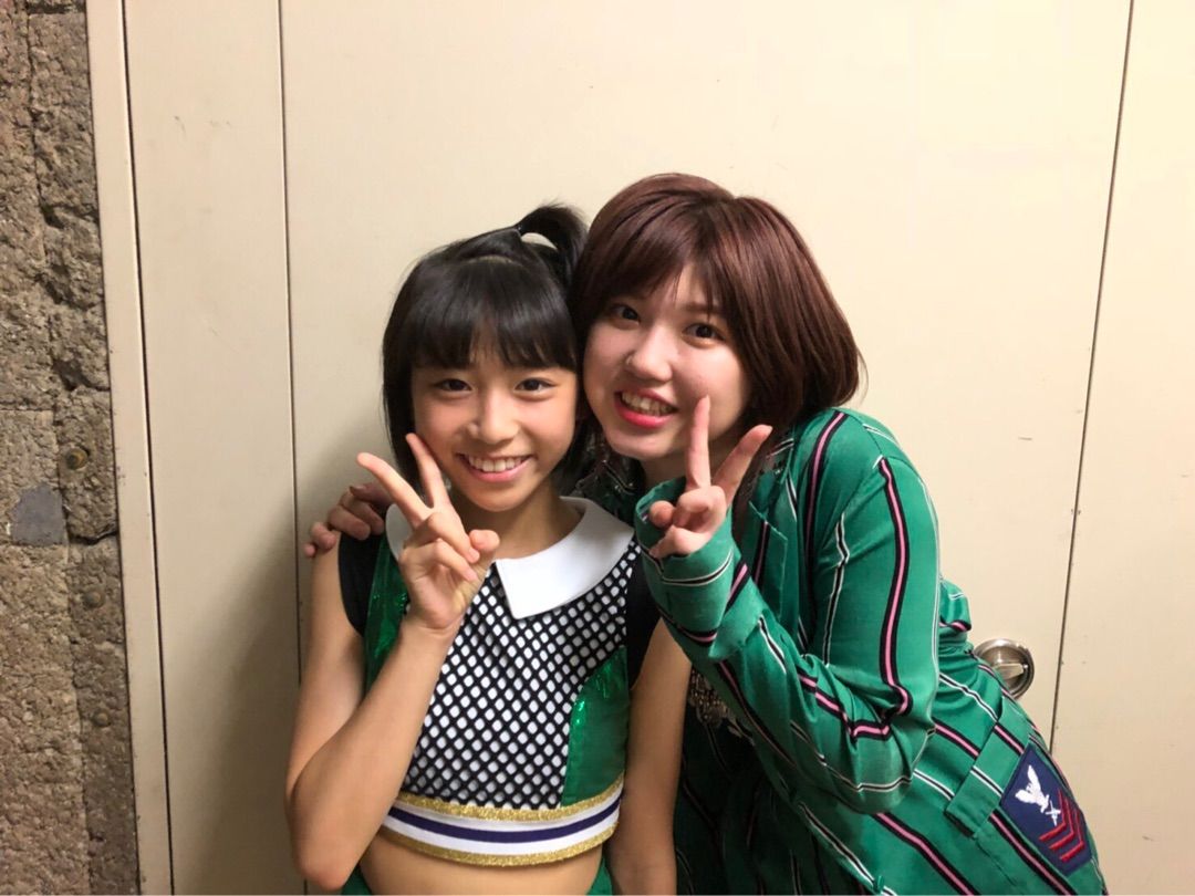 橋迫鈴が憧れの竹内朱莉とツーショット ハロプロ研修生まとめブログ