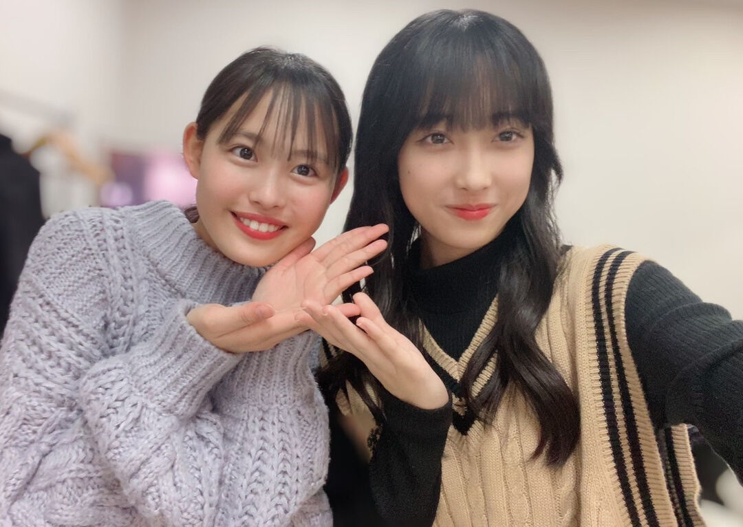 北原もも 後藤花ちゃんとお写真を撮りました ハロプロメモ