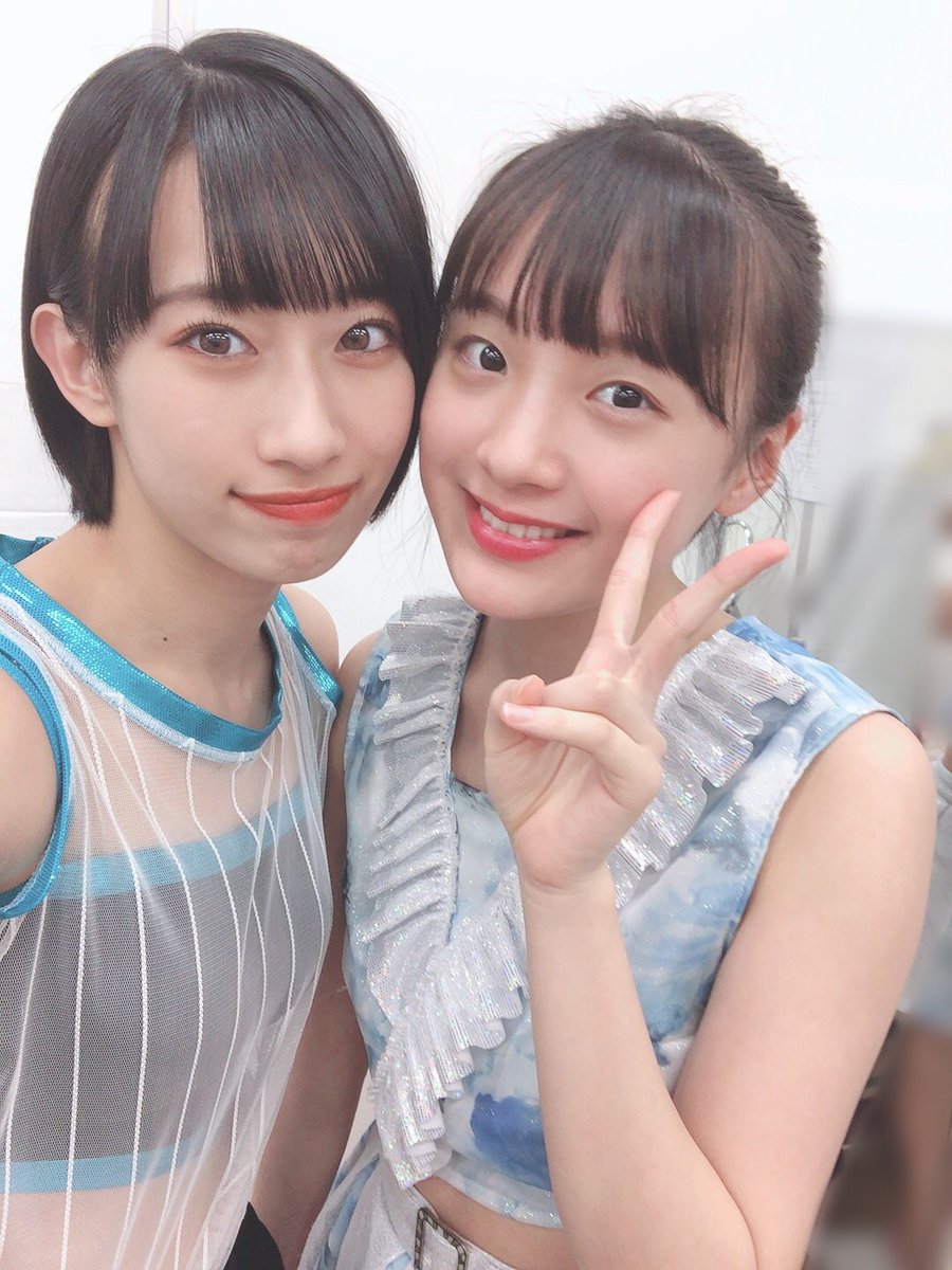 斉藤円香と 憧れの先輩 前田こころ 工藤遥とのツーショット