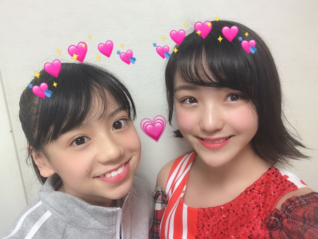 ももきらら 清野桃々姫が米村姫良々を祝福 ハロプロ研修生まとめブログ ももきらら 清野桃々姫が米村姫良々を祝福 ハロプロ研修生まとめブログ