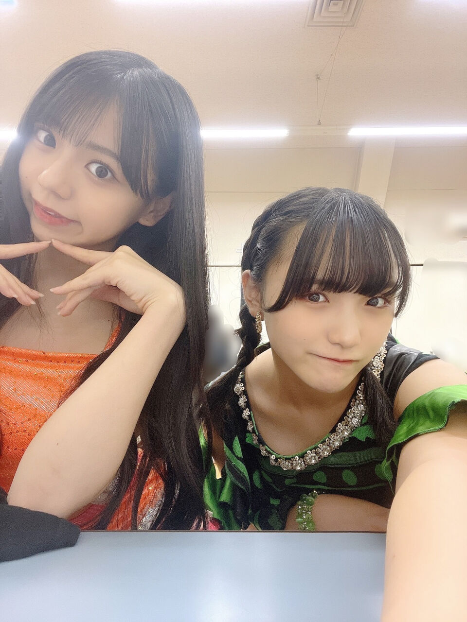 ももきらら 清野桃々姫と米村姫良々のツーショットがｷﾀ ﾟ ﾟ ハロプロ研修生まとめブログ