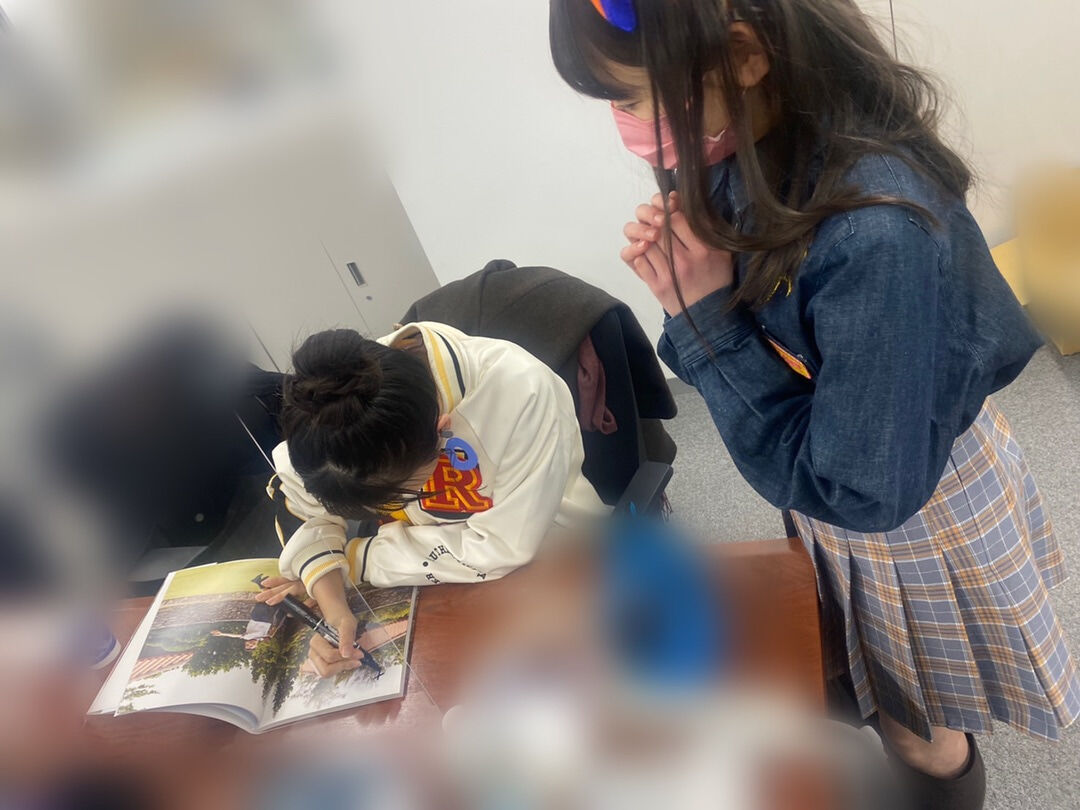 セットアップ アンジュルム 松本わかな 直筆サイン入りチェキ 写真