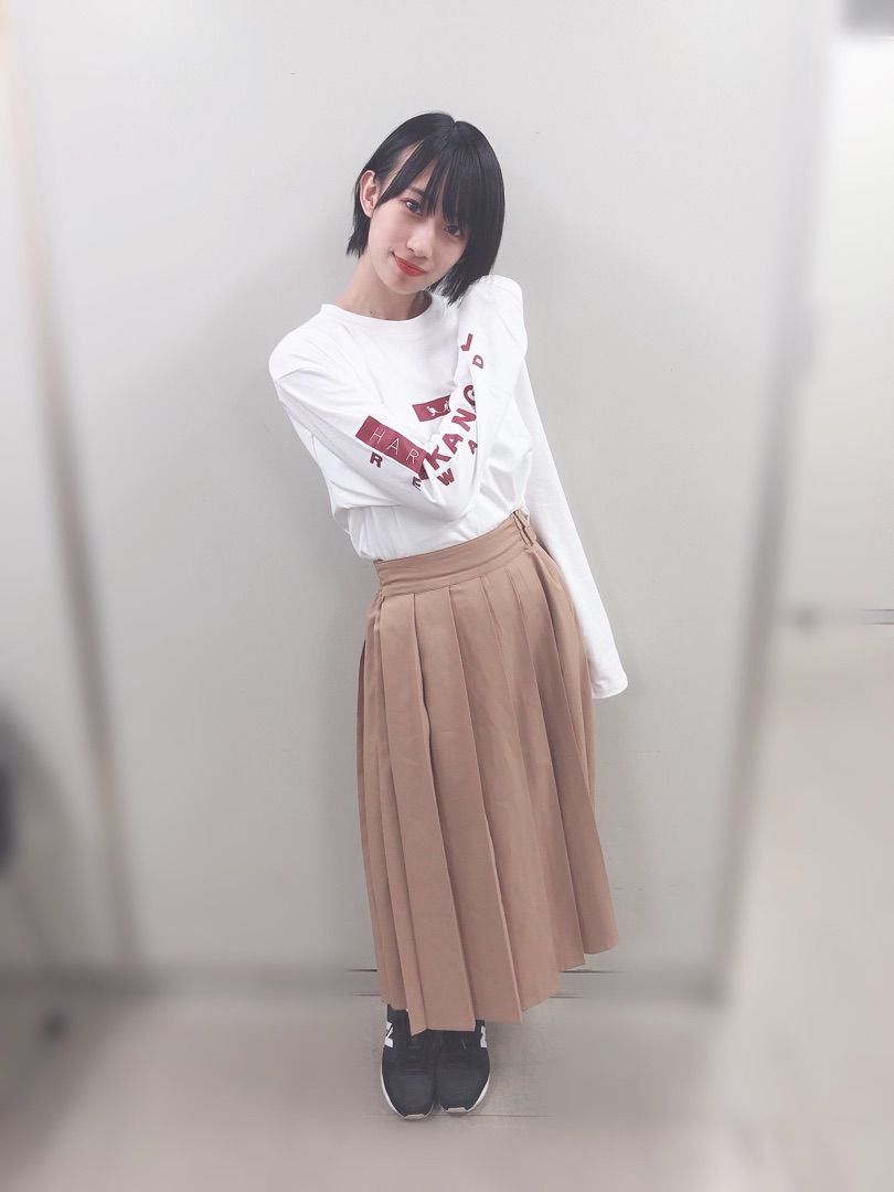 工藤遥のコラボtシャツを着る前田こころが可愛い ハロプロ研修生まとめブログ