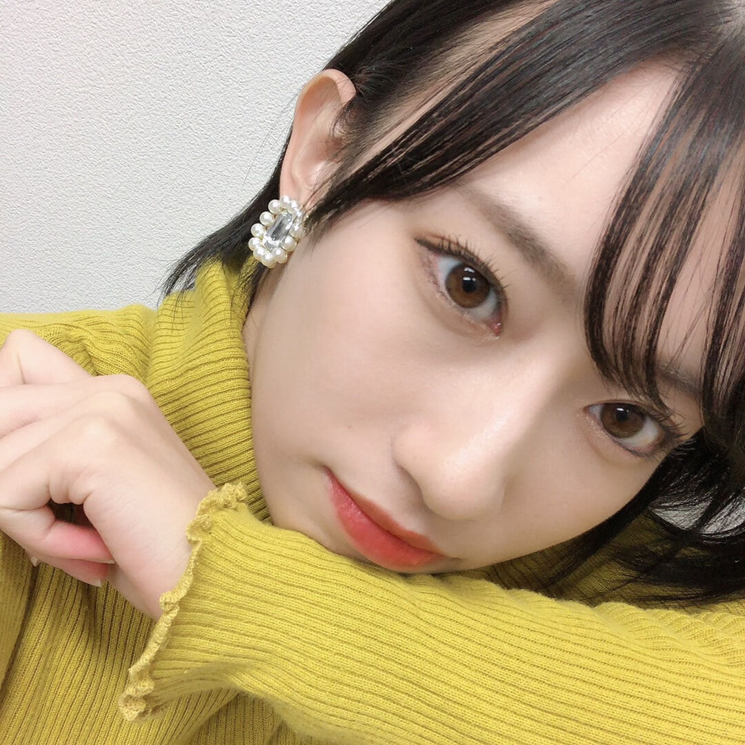 前田こころの 泣き腫らした目 メイク後の目 ハロプロ研修生まとめブログ