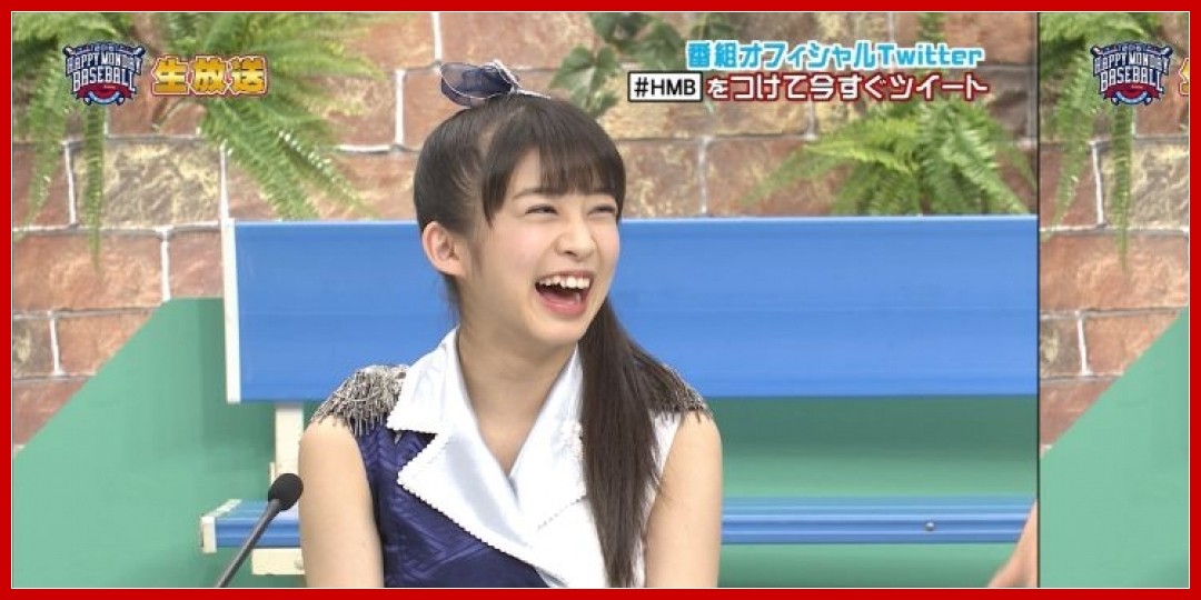【動画あり】20160418 「HAPPY MONDAY BASEBALL」牧野真莉愛