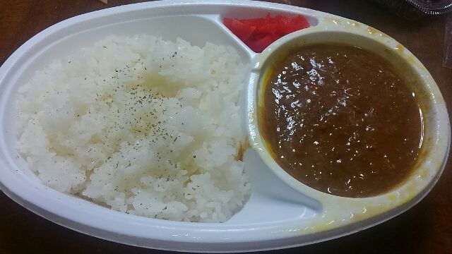 千葉県館山市正木622 鏡軒ノ味 カレーライス Helloween532の食べ物