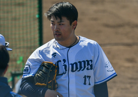 西武ライオンズ ライオンズクラシック 松本航 選手実使用