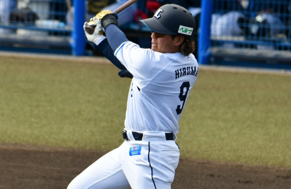 埼玉西武ライオンズ 蛭間拓哉 レイヤードグラフ 西武ドラ1蛭間拓哉、出身のライオンズJr.にエール 27日から