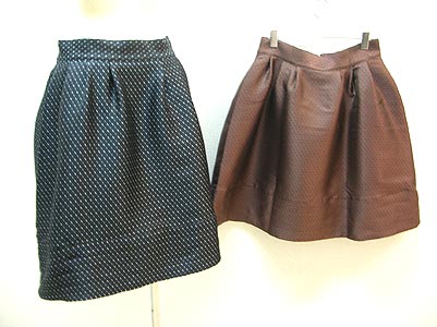 タック&ジップスカート