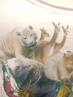 動物王国フレンチTシャツ