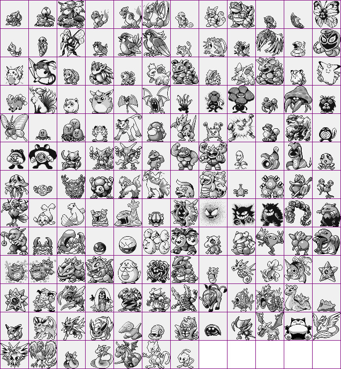 初代ポケモン 青版のドットｗｗｗｗｗｗｗｗｗ 1990ちゃんねる