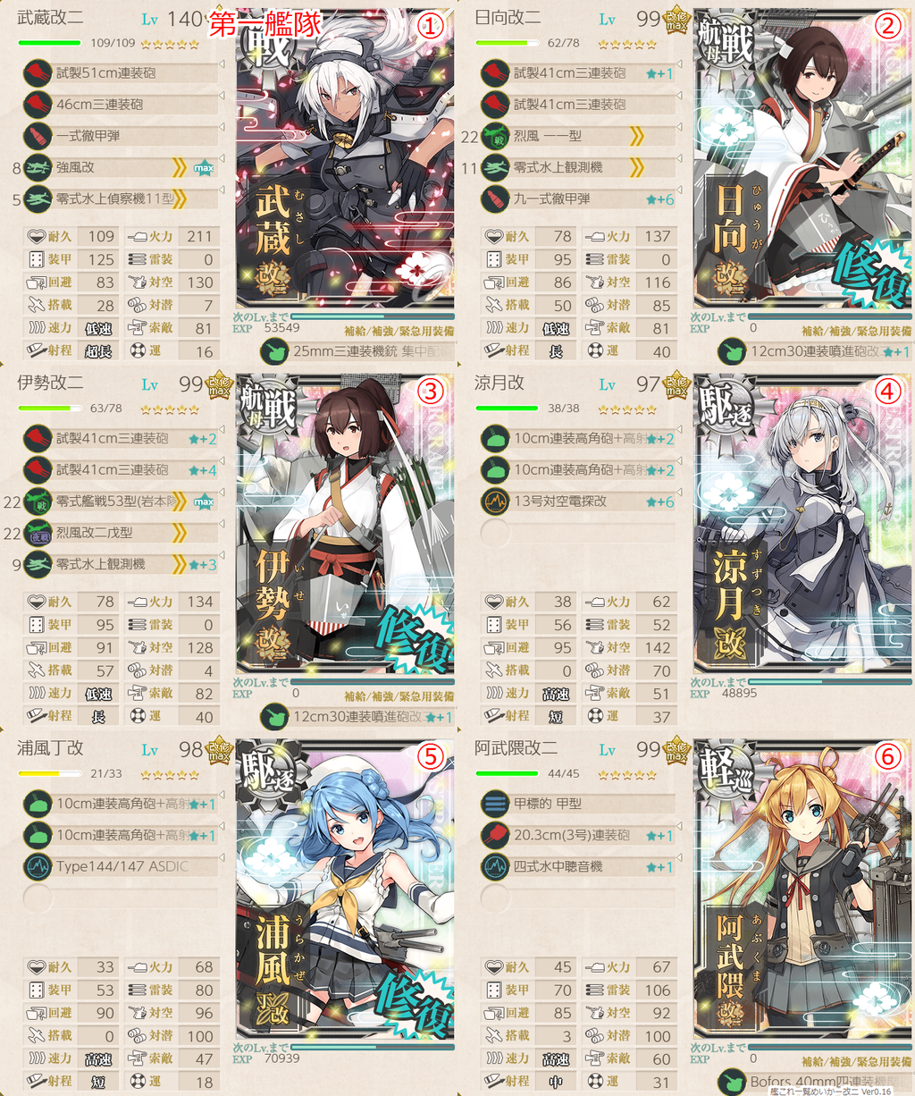 艦これ2期 マンスリー任務 水上打撃部隊 南方へ 編成 装備 へのつっぱり 艦これ2期 マンスリー任務 水上打撃部隊 南方へ 編成 装備 へのつっぱり