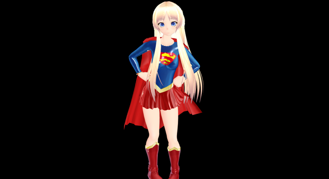 スーパーガールって良いですね 完全趣味なんです ノ