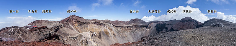 9つの峰800