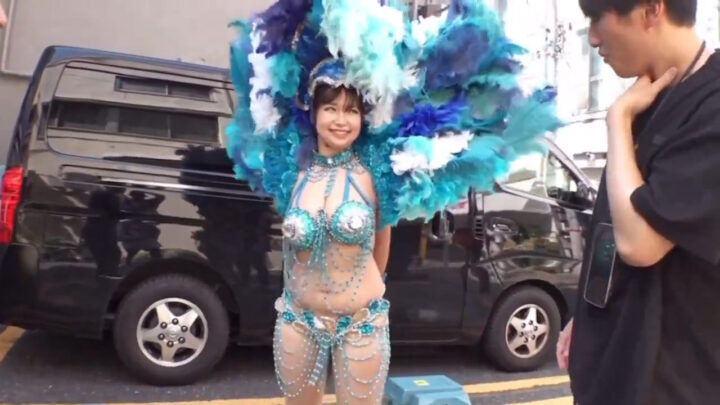 ◆【動画】浅草サンバカーニバルでドスケベすぎる体型のお姉さんが発見される 変態の宴Ⅱ