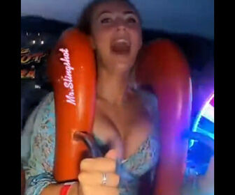 ◆【動画】巨乳美女の逆バンジーが凄い 変態の宴Ⅱ