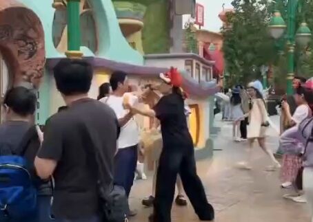◆【動画】まんさん、ディズニーランドで大乱闘の末おっぱい丸出しになるwww 変態の宴Ⅱ