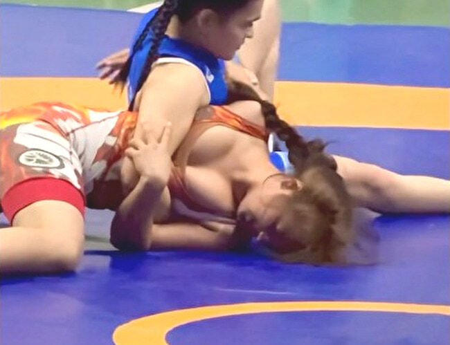 ◆【エロ注意】女子レスリング選手、おっぱいがデカすぎた結果wwwww(動画あり) 変態の宴Ⅱ