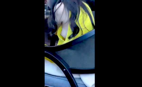 ◆【ラッキースケベ動画】レストランでエロいおっぱいが丸見えになってるお姉さんが激写されるwww 変態の宴Ⅱ