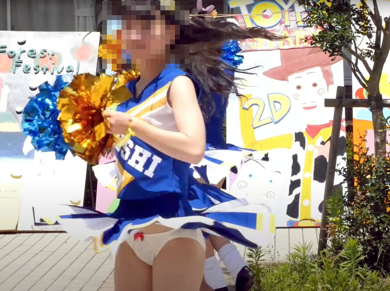 ◆【画像あり】チアリーダーさん、履き忘れてしまうwww 変態の宴Ⅱ