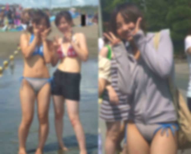 ◆【動画】海でマ○コ丸見えの女の子が激写されてしまうｗｗｗｗｗｗ 変態の宴Ⅱ