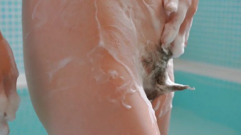 ◆AV女優・小栗操が泡でマン毛を立たせるｗｗｗ 変態の宴Ⅱ