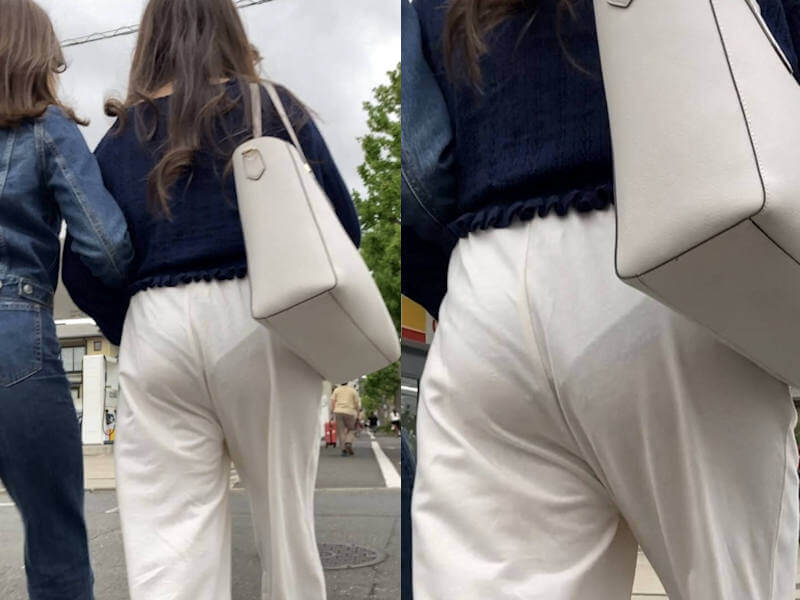 ◆透けパンのエロ画像 パンツ透け透け100選 全100枚。 変態の宴Ⅱ