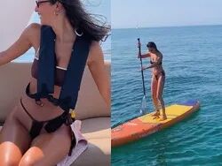 ◆【パイパンマン肉】女優の菜々緒がインスタに激エロTフロントビキニ水着を解放ｗｗｗ
