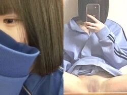 ◆（動画あり）地雷系女子１８歳がジャージ脱いで全裸になってパイパンワレメ丸出し鏡撮りｗｗｗ 変態の宴Ⅱ