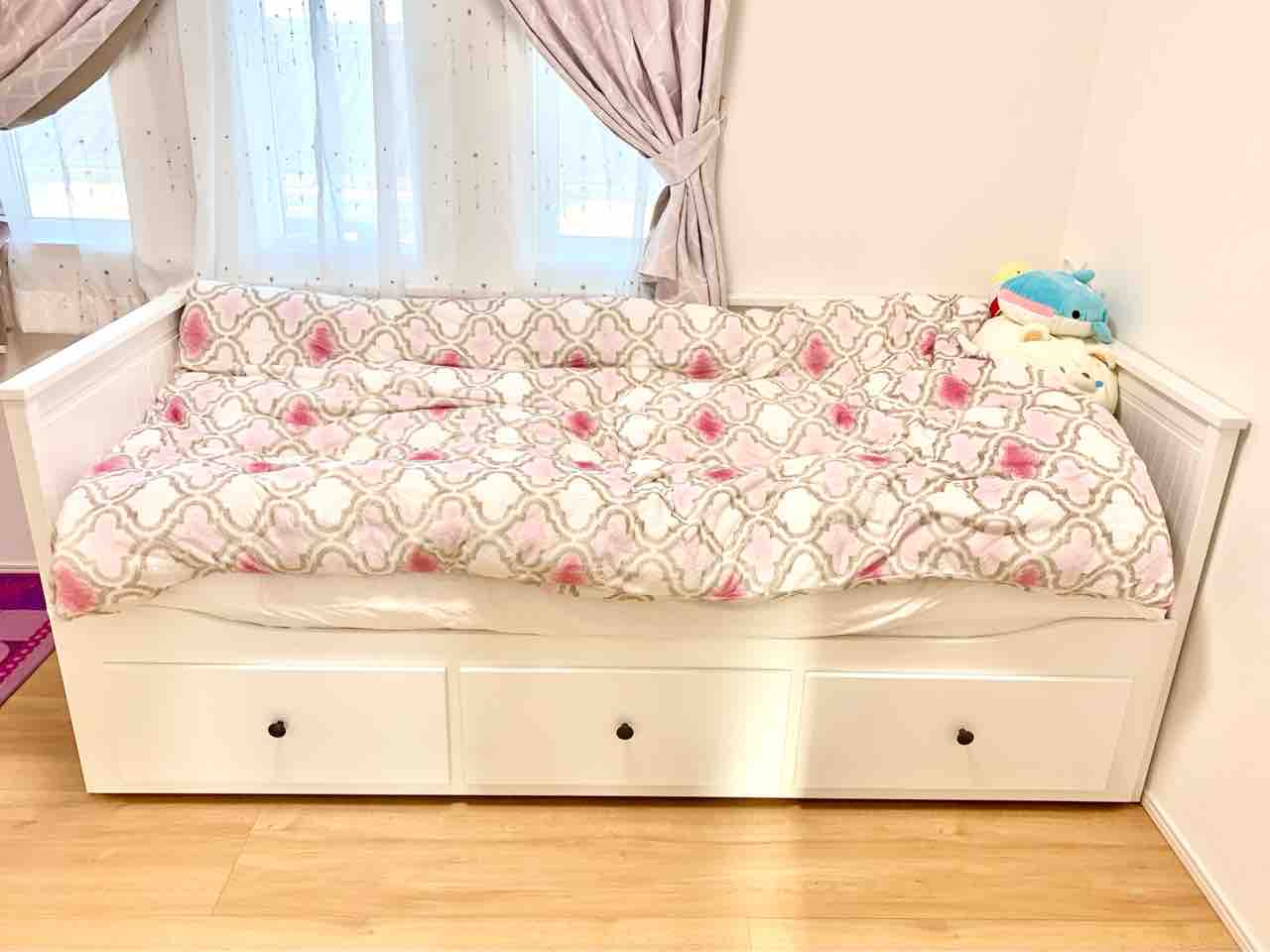 お気に入り】 【MANA様専用】 IKEA ヘムネス HEMNES ベッド フレーム