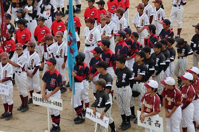 第27回観音西親善ソフトボール大会 第13回明日のヒーロー杯 平良小学校ソフトボール育成会 広島県ソフトボール