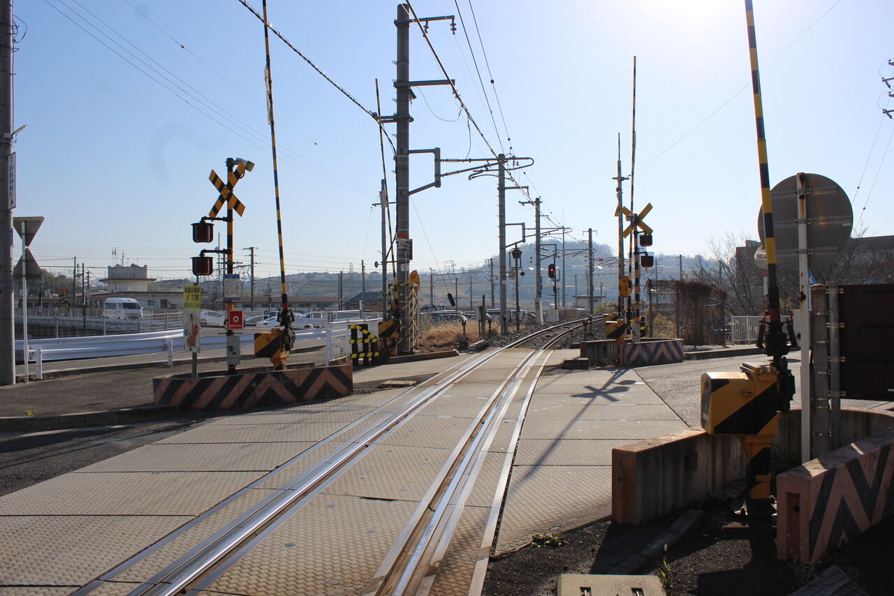 JR北海道 踏切注意看板 JR北海道 踏切注意看板