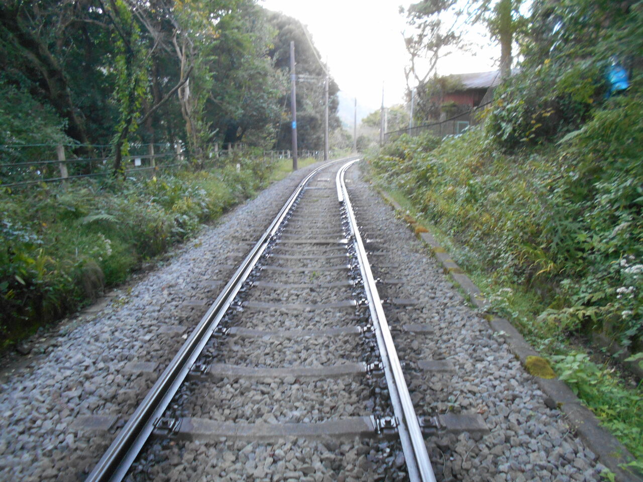 箱根登山鉄道線]大平台隧道前踏切（10k683m） : 北海道踏切調査室（HBC）
