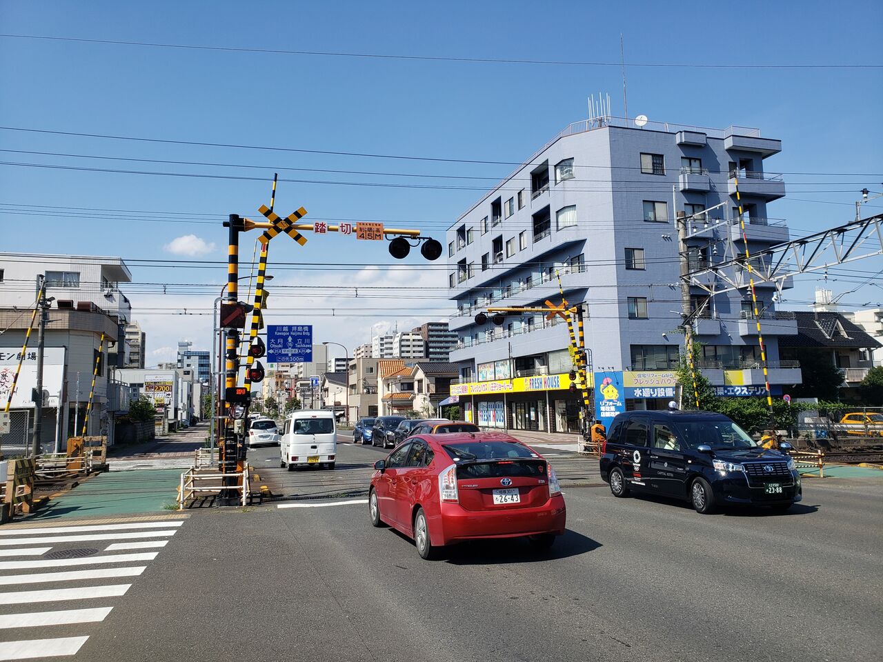 日孟 JR中央線（JR東日本区間）]梅原横町踏切（48k340m） : 北海道